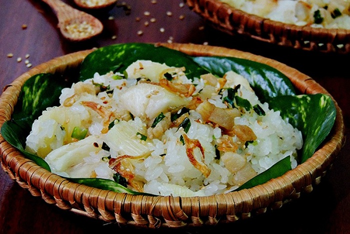 riz gluant au manioc 